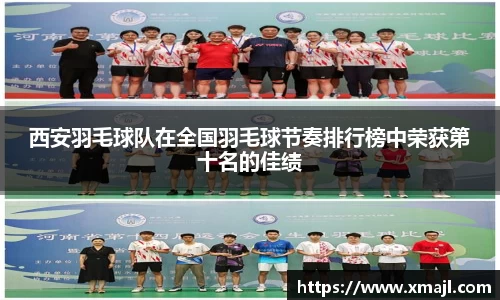 西安羽毛球队在全国羽毛球节奏排行榜中荣获第十名的佳绩